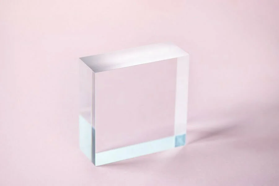 acrylic block