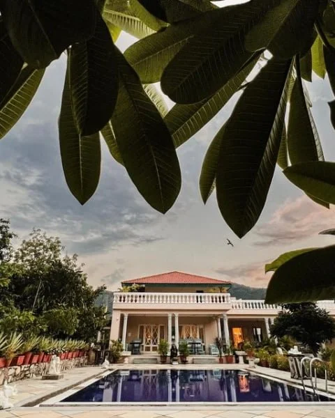 Unadulterated Serenity At Premkunj's Rare Modern Home With Mountain Views modern home view