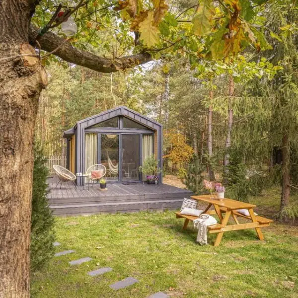 Stunning Minimalist Barnhouse Cabin With Breathtaking View Near Warsaw modern home view
