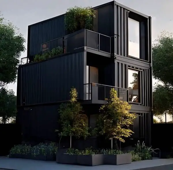 Stylish & Compact: Dreamy Modern Shipping Container Tiny Home beautiful tiny modern home