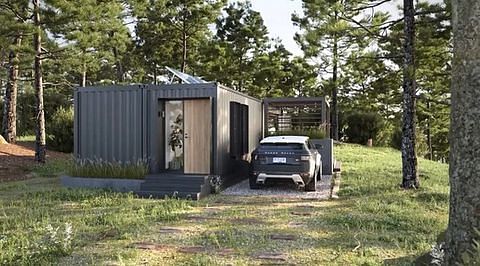 Stunning Modern Shipping Container Dream Home beautiful tiny modern home