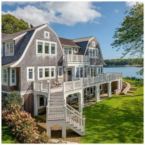 Contemporary Coastal Marvel: Custom Home Design By Architect At Vineyard Landing coastal modern home