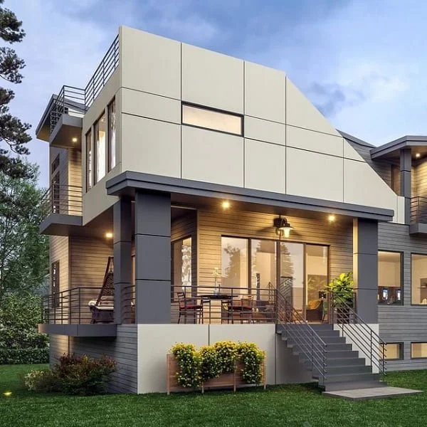 Illuminated And Exquisite: A Modern Country Home Design country modern home