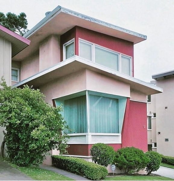 Atomic Candyminimal Pinkish Mid-Century Modern Home mid-century modern home