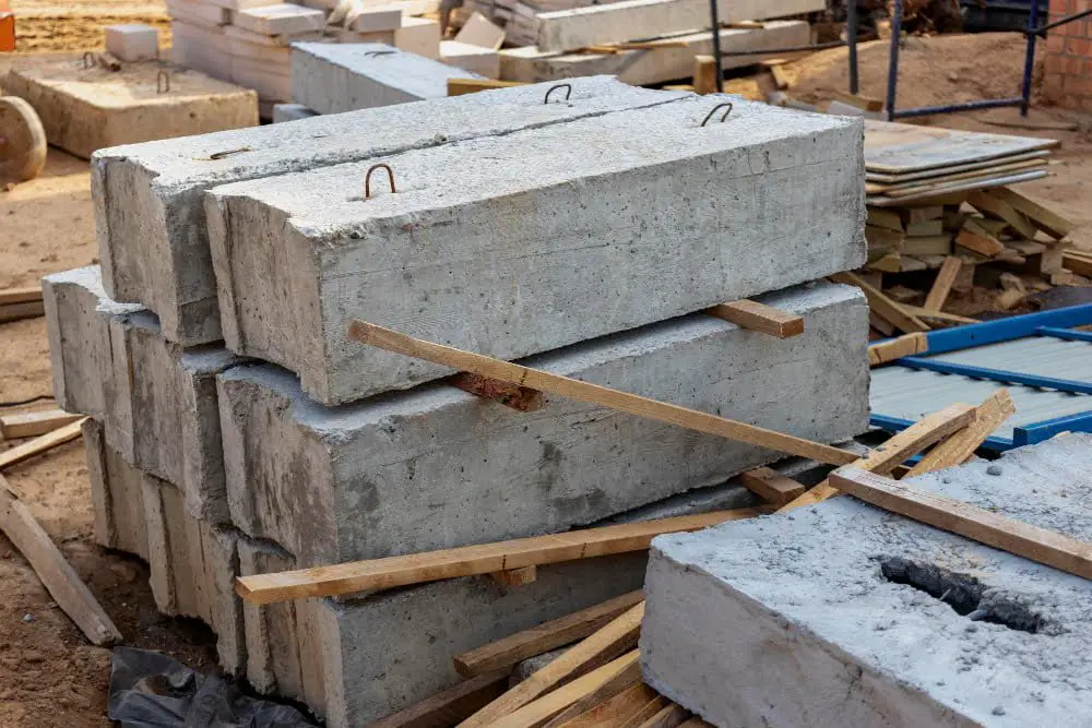 concrete material slab