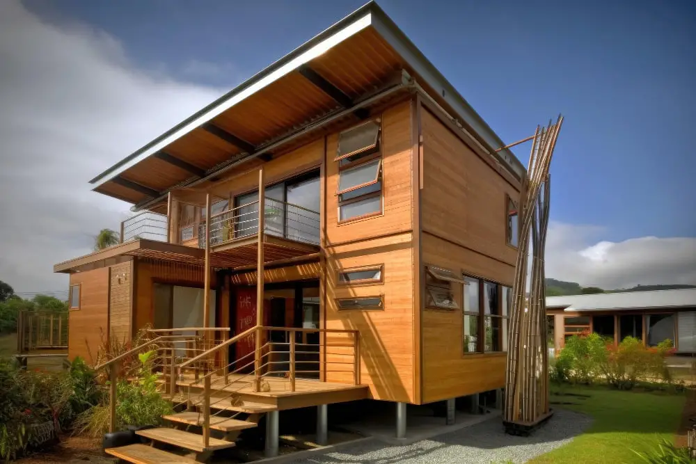 Bamboo Container Homes