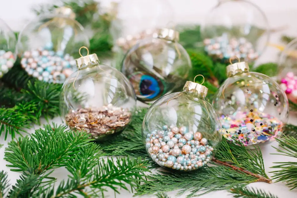 Clear Plastic Ornaments