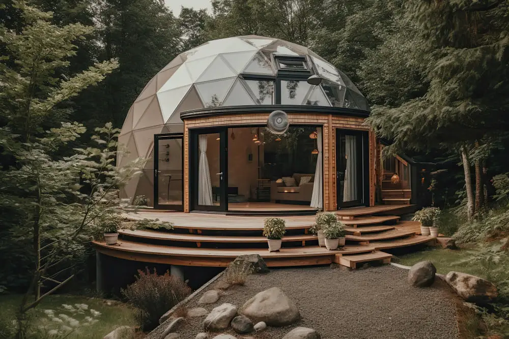 Eco dome house