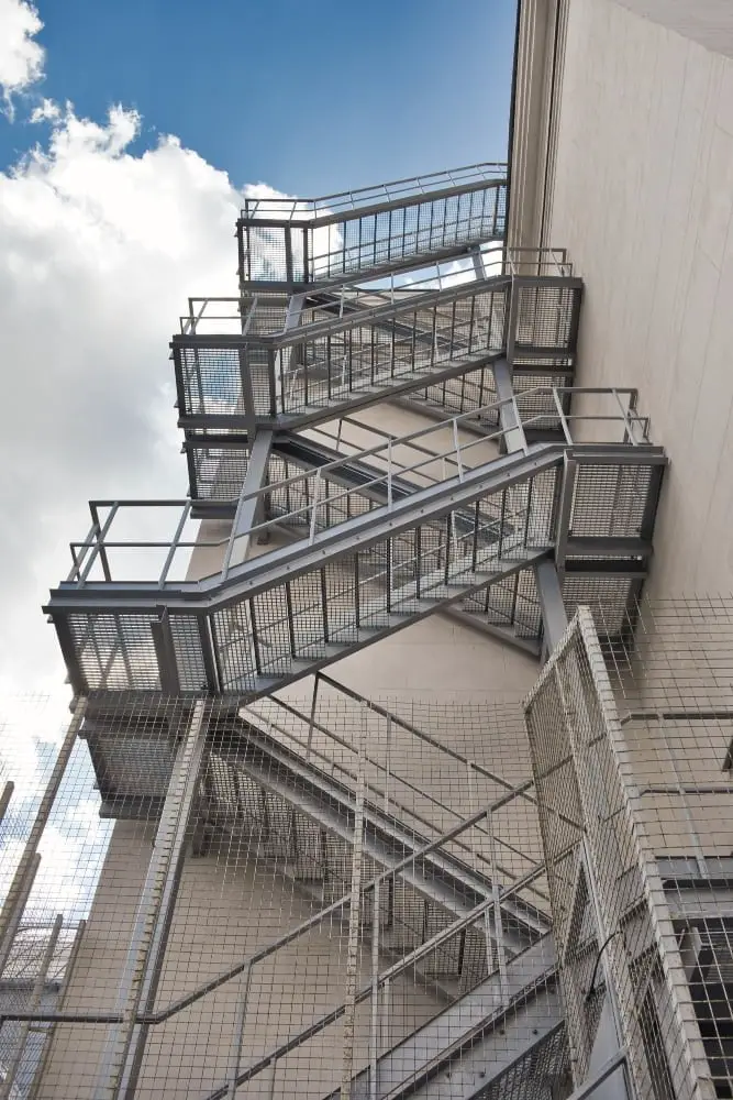 Fire exit ladder