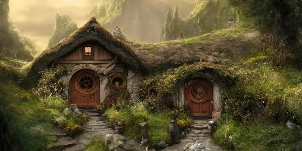 Forest Hobbit Home