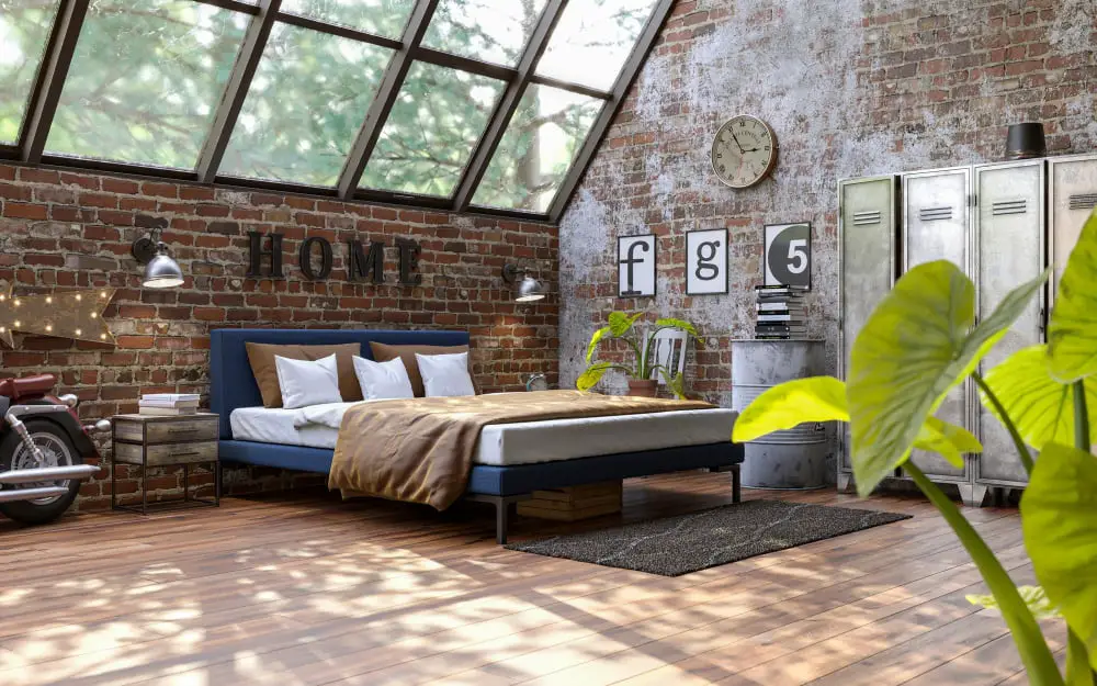 Loft-style Bedrooms