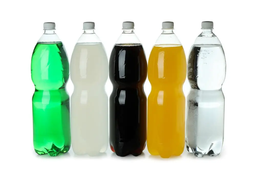 carbonated drinks bottles