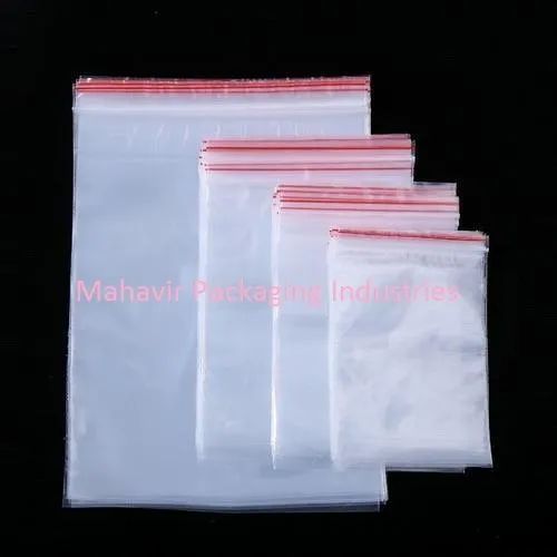 Mahavir Packaging Industries Plastic Zip Lock Bags Manufacturer