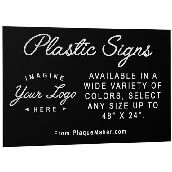 PlaqueMaker.com Plastic Sign Manufacturer