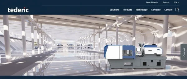 Tederic Global injection molding machines manufacturer