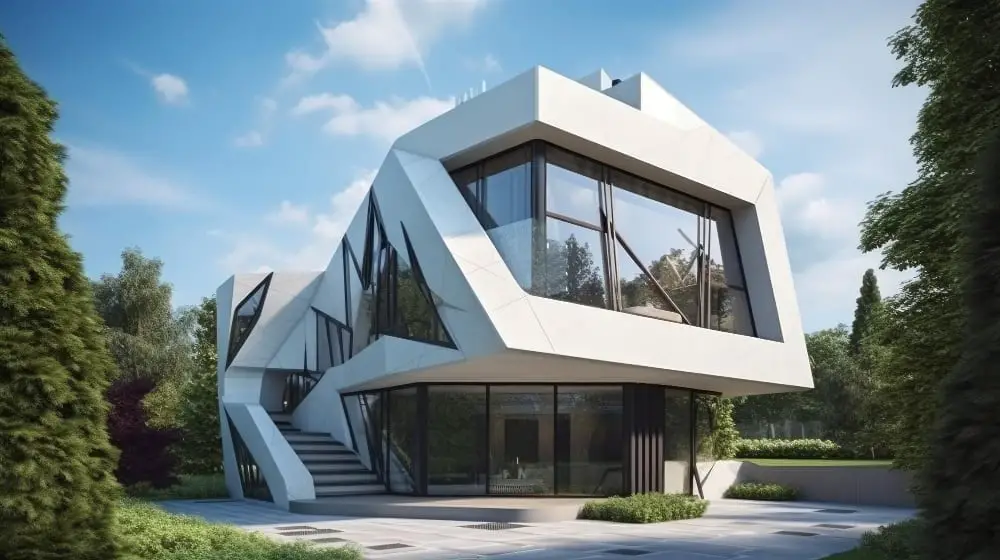 Asymmetrical Design house