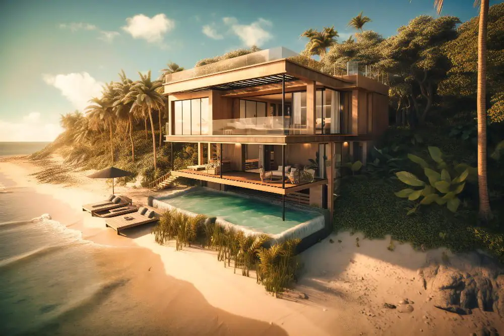 Beachfront Stilted Villa