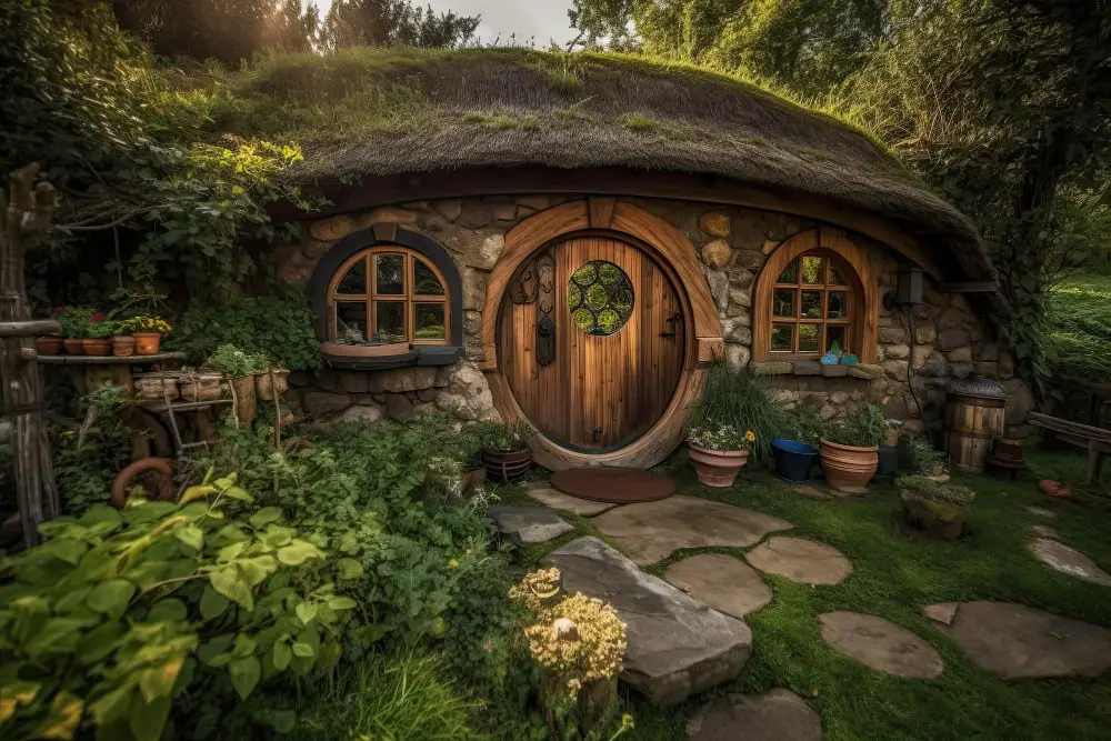 Earth-sheltered Circular House