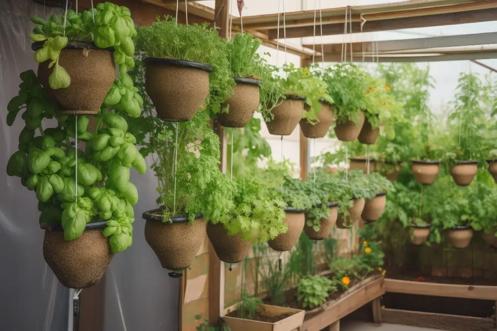 Hanging Indoor Gardens Circular House