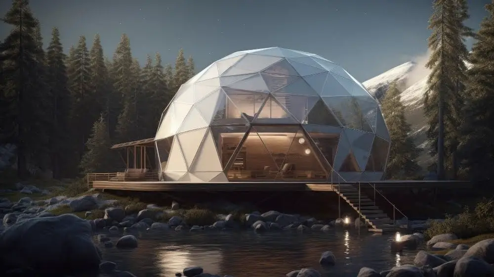 Inflatable Dome Habitat