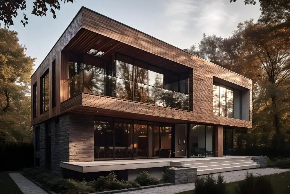 Modern Wood Houses 