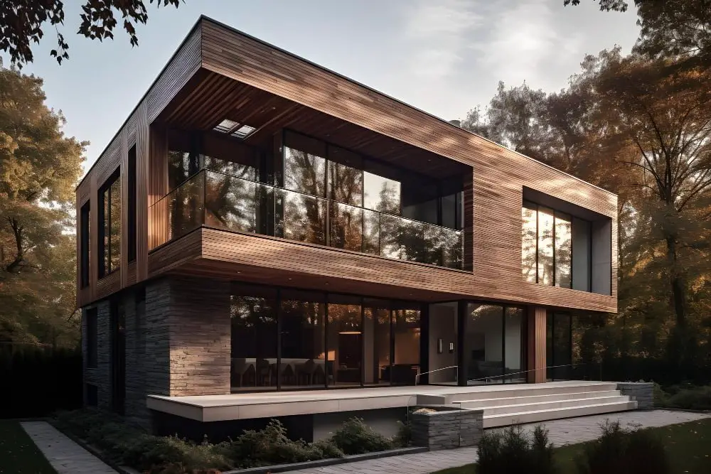 Modern Wood Houses