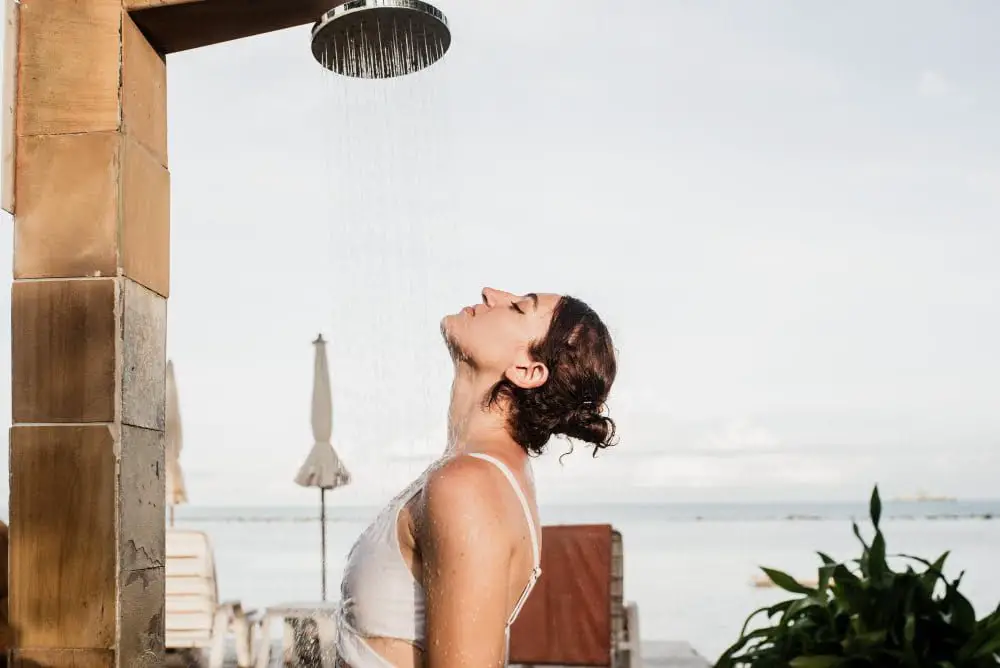 Outdoor Shower Beach House