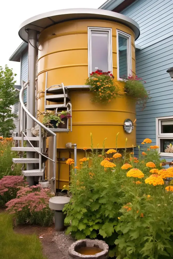 Repurposed Silo Homes Circular