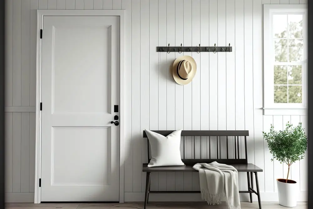 White Shiplap Walls