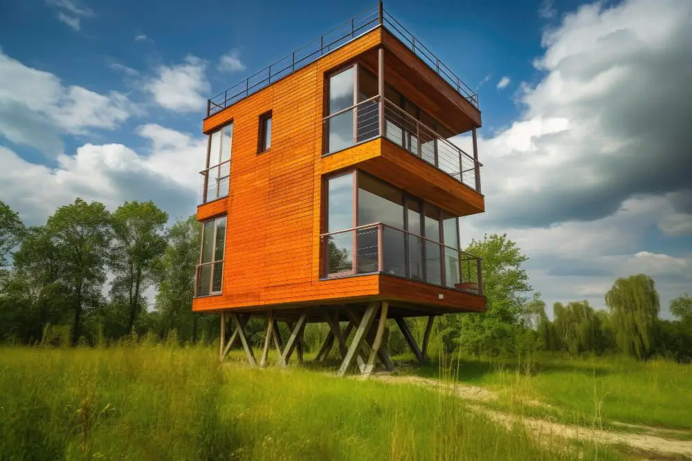 eco houses on stilts