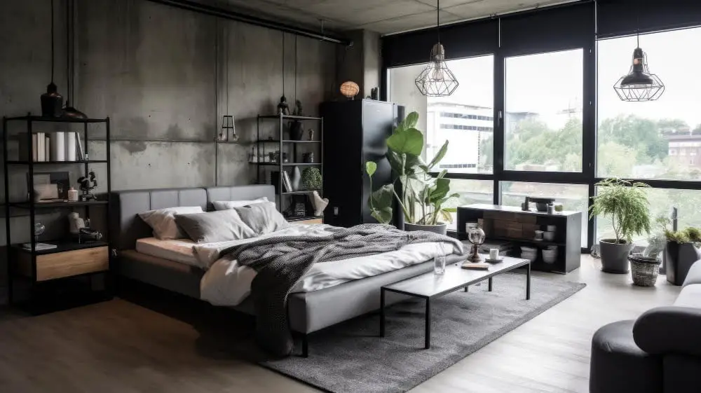 grey Home With Industrial Style