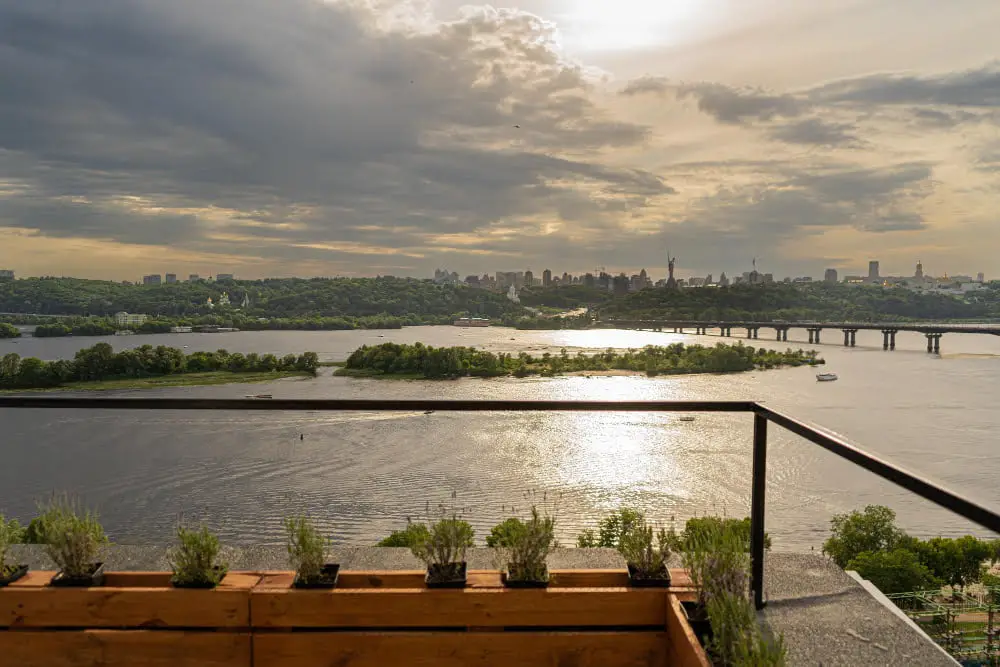 lakeside rooftop