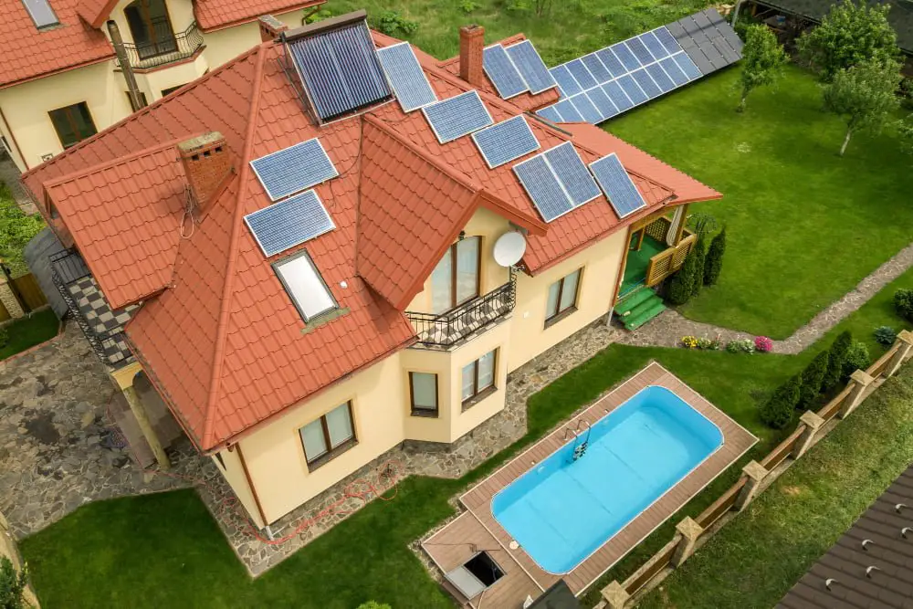 solar heating pool