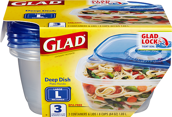Glad® Food Storage Containers & Trash Bags®