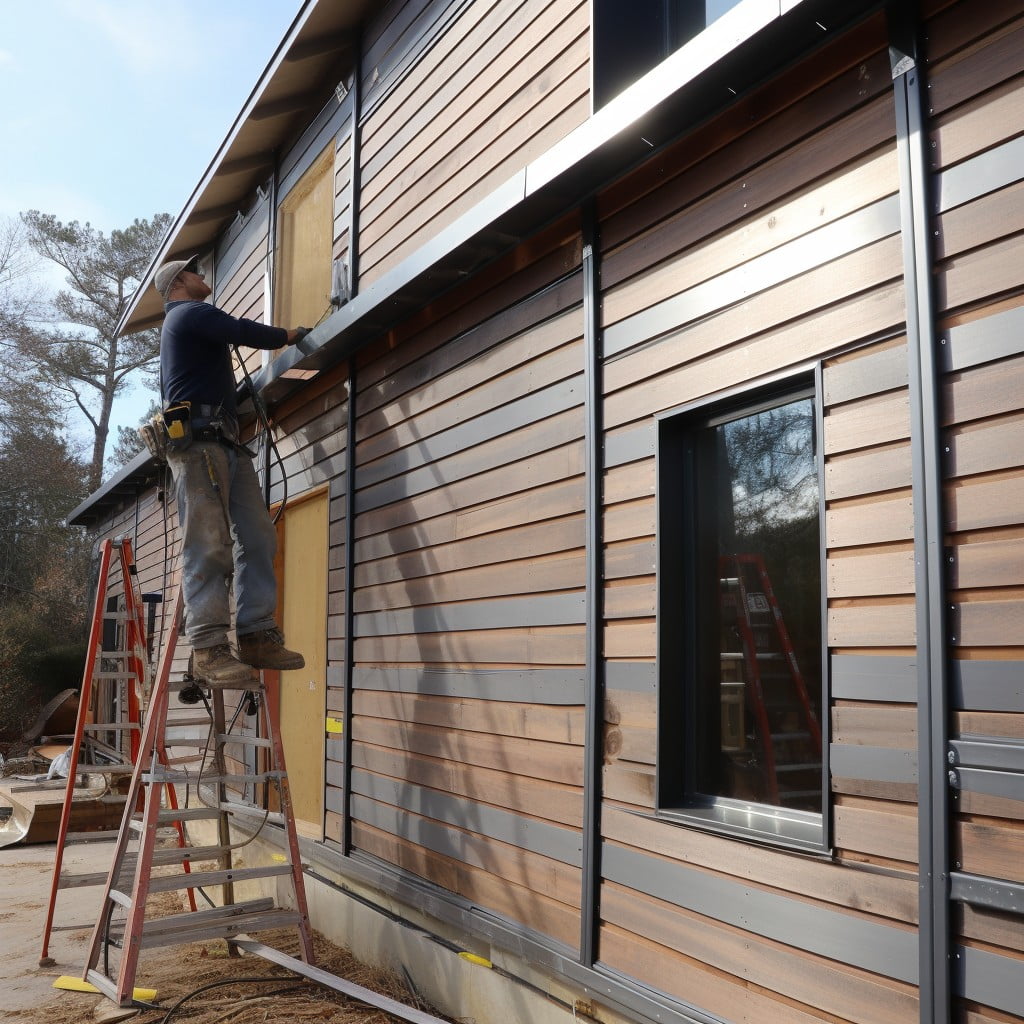 attaching wood siding to furring strips