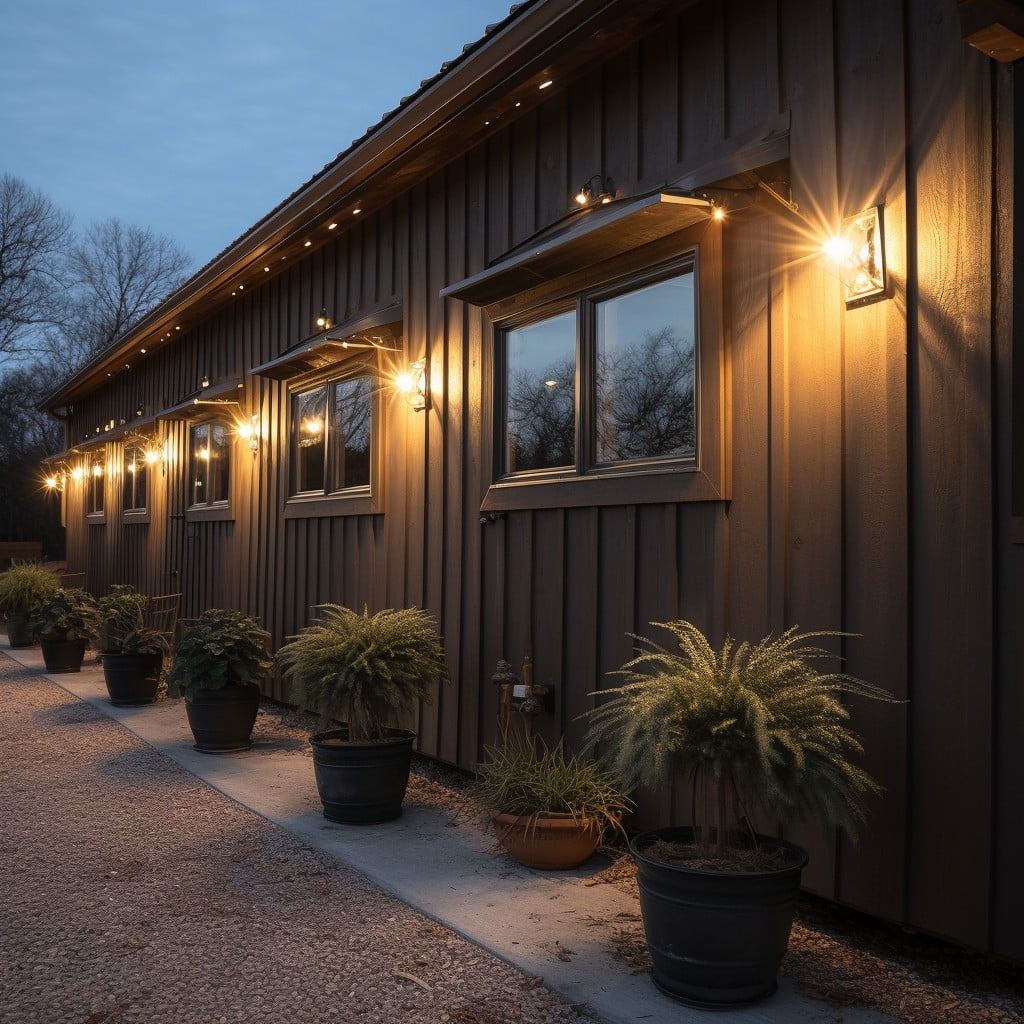 choosing the right lights for your metal building