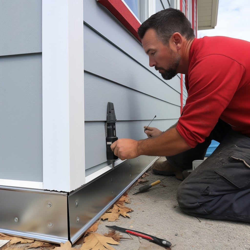 cutting and finishing base trim at inside corners