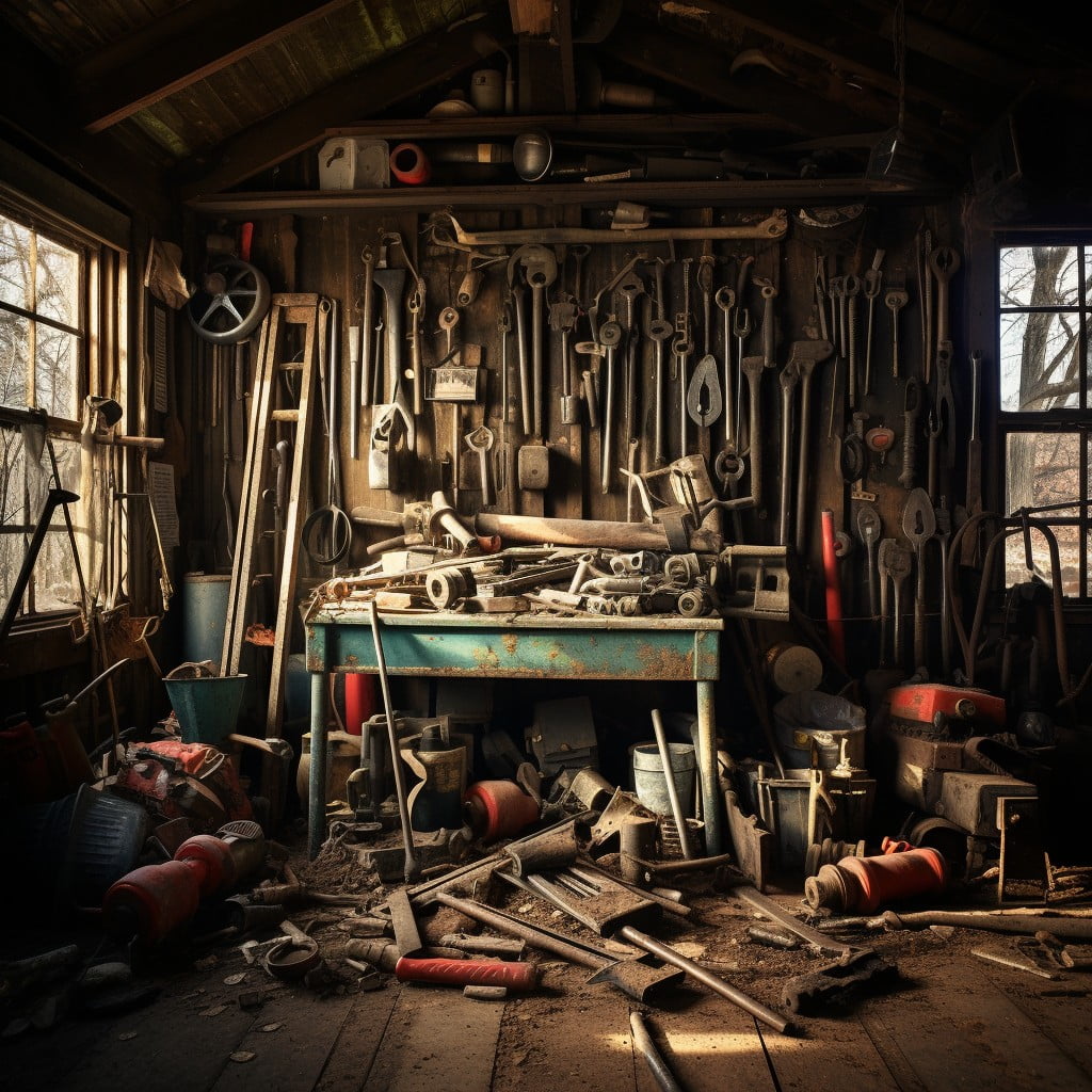 required tools for disassembling a metal building