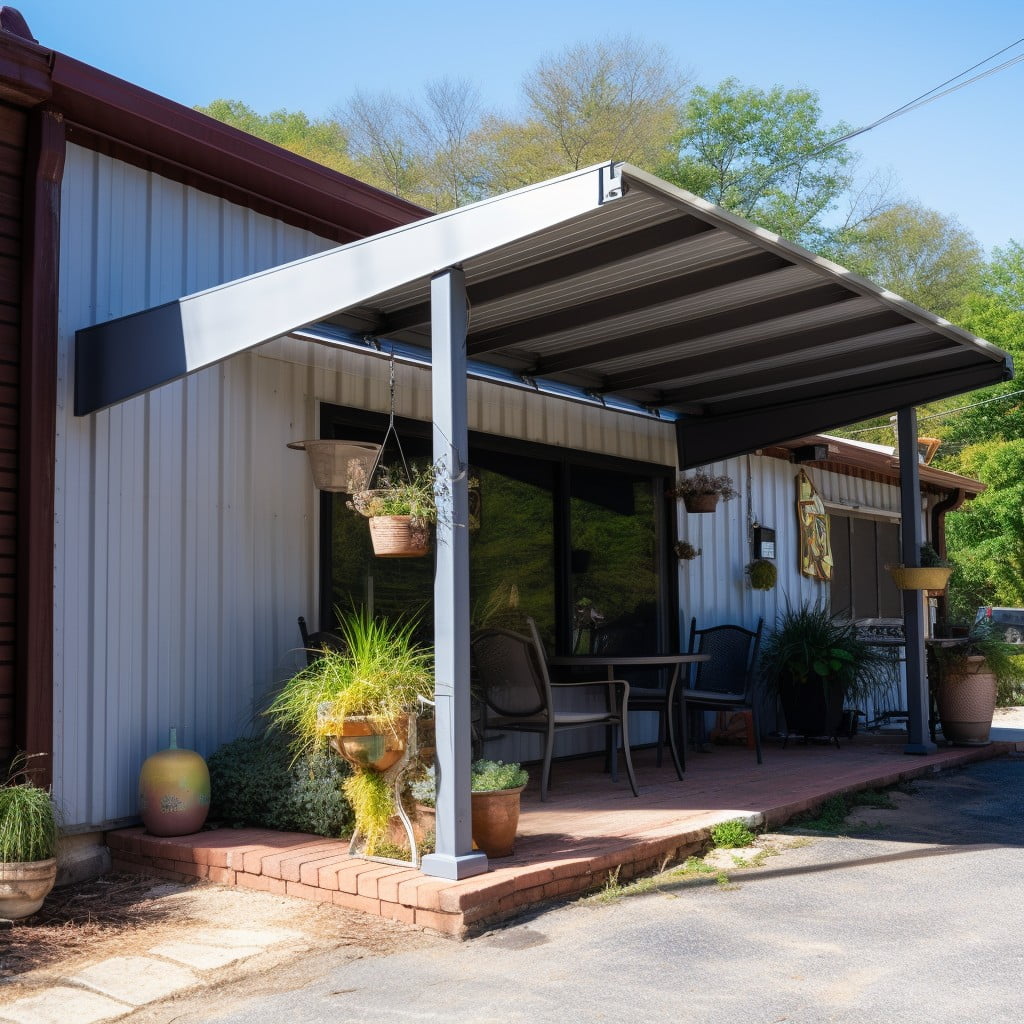 selecting the right metal for your awning roof