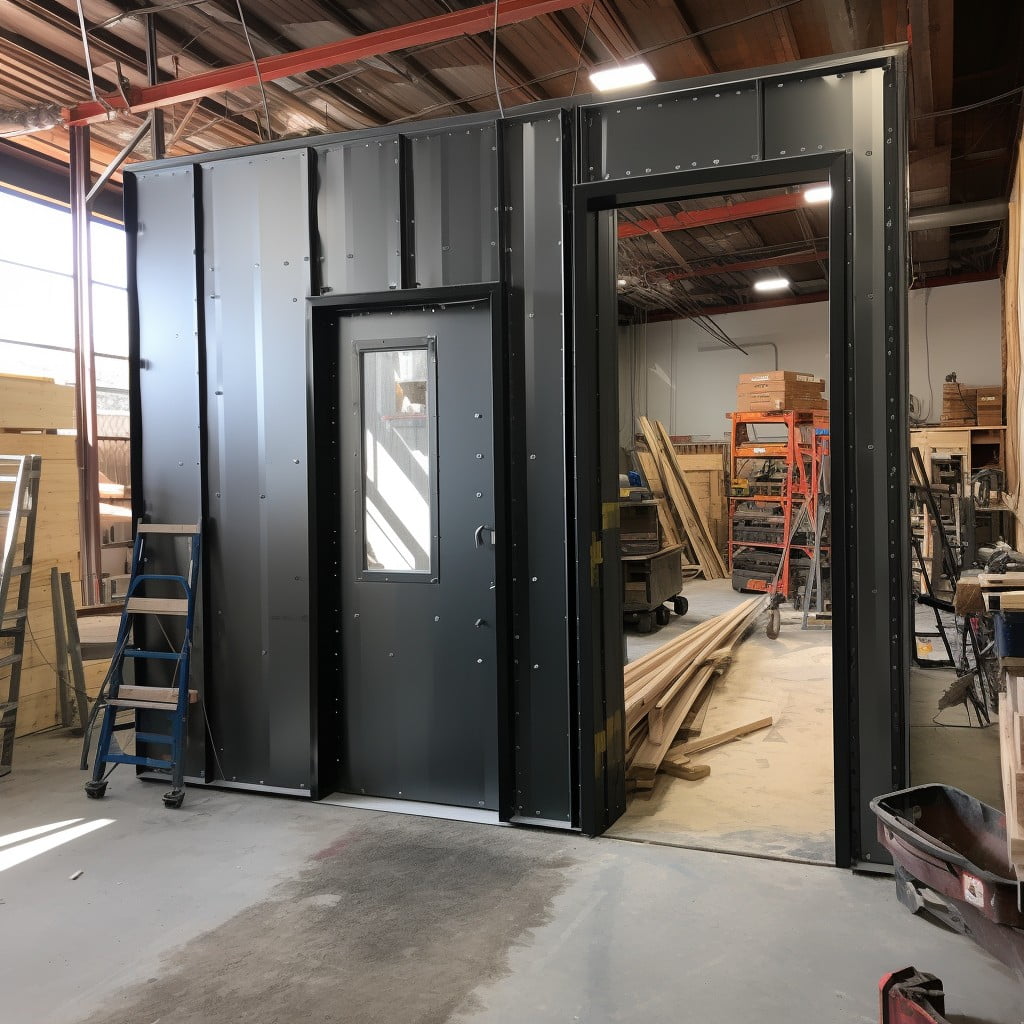 selection of right door for metal building