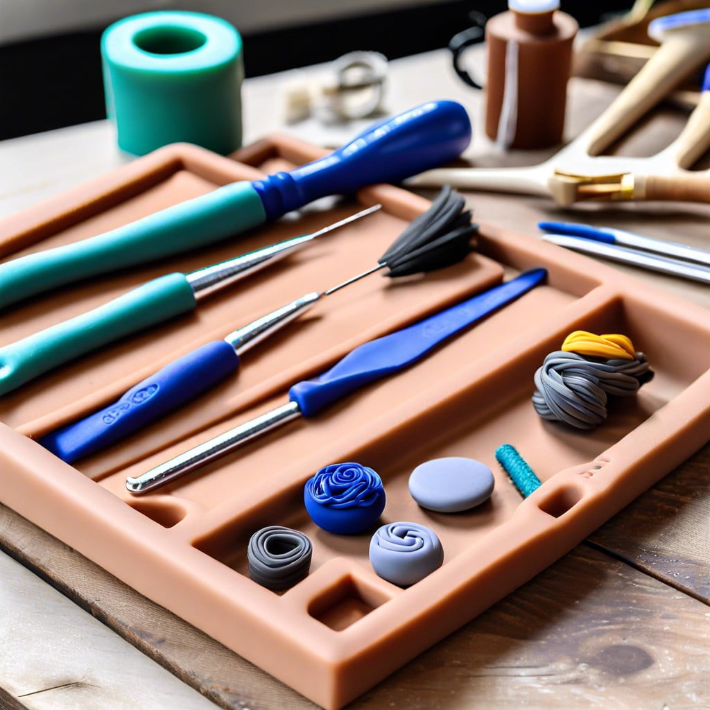 beginner polymer clay tool kit setting up your work area