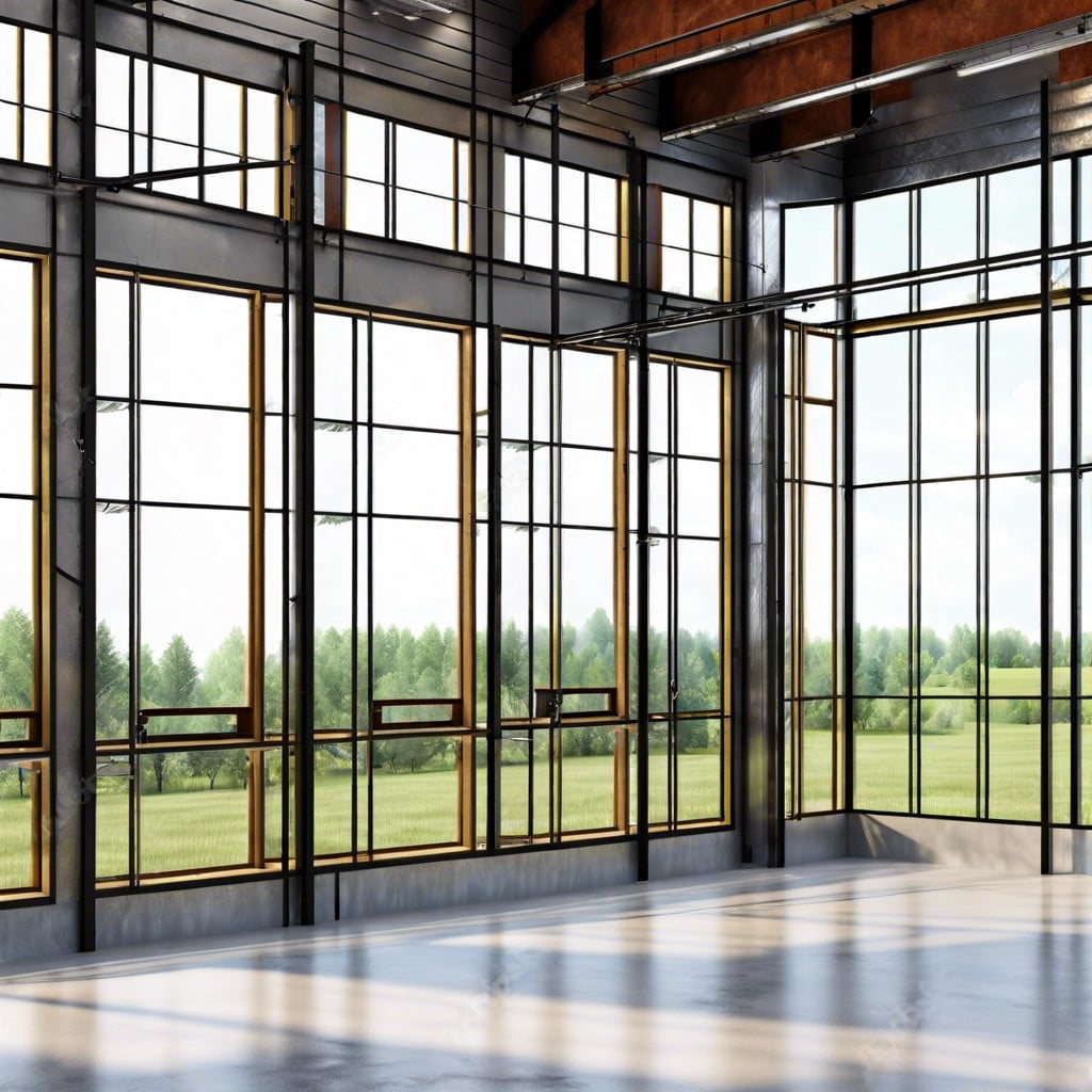 benefits of self framing windows in metal building construction