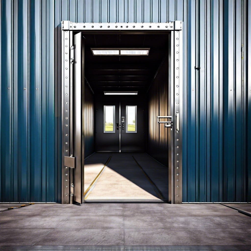 definition and function of walk doors in metal buildings