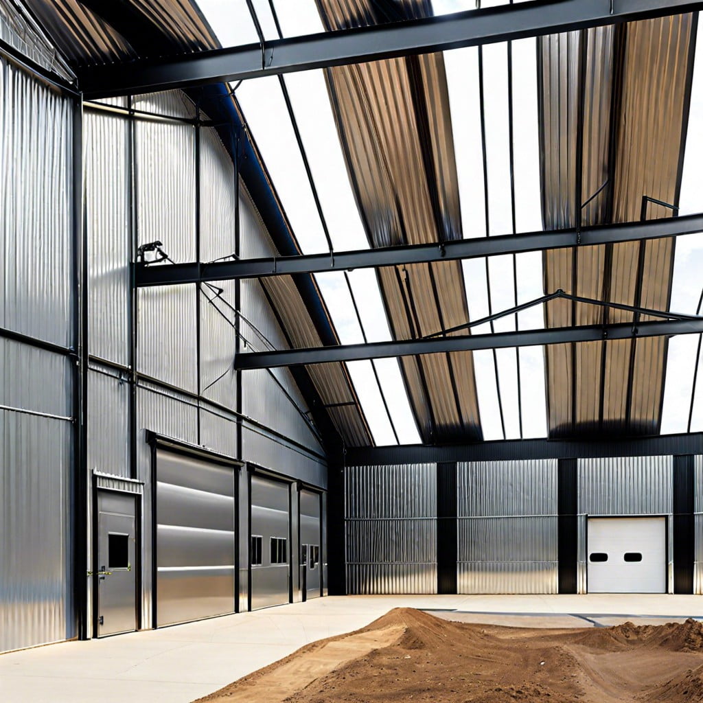 definition of metal building liner panels