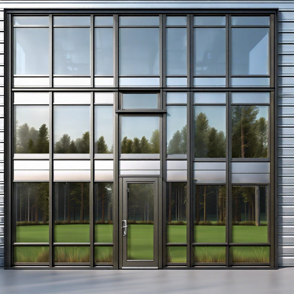 features to look for in metal building windows