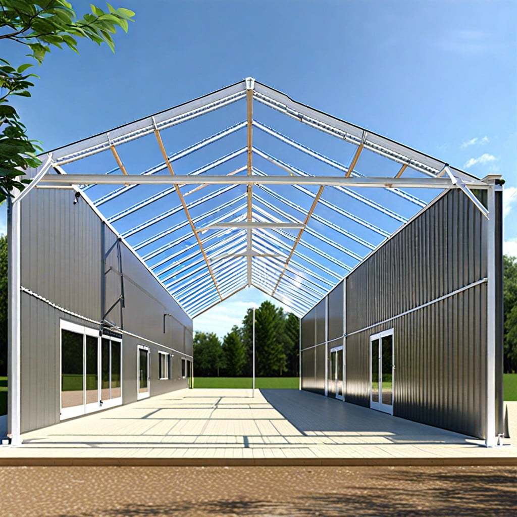 rigid frame clear span