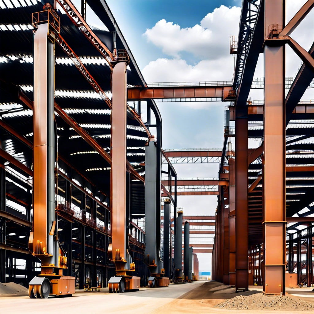 types of big steel buildings