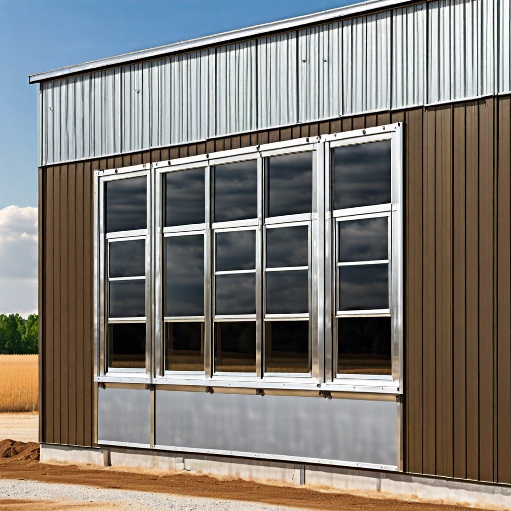 understanding self framing windows for metal buildings