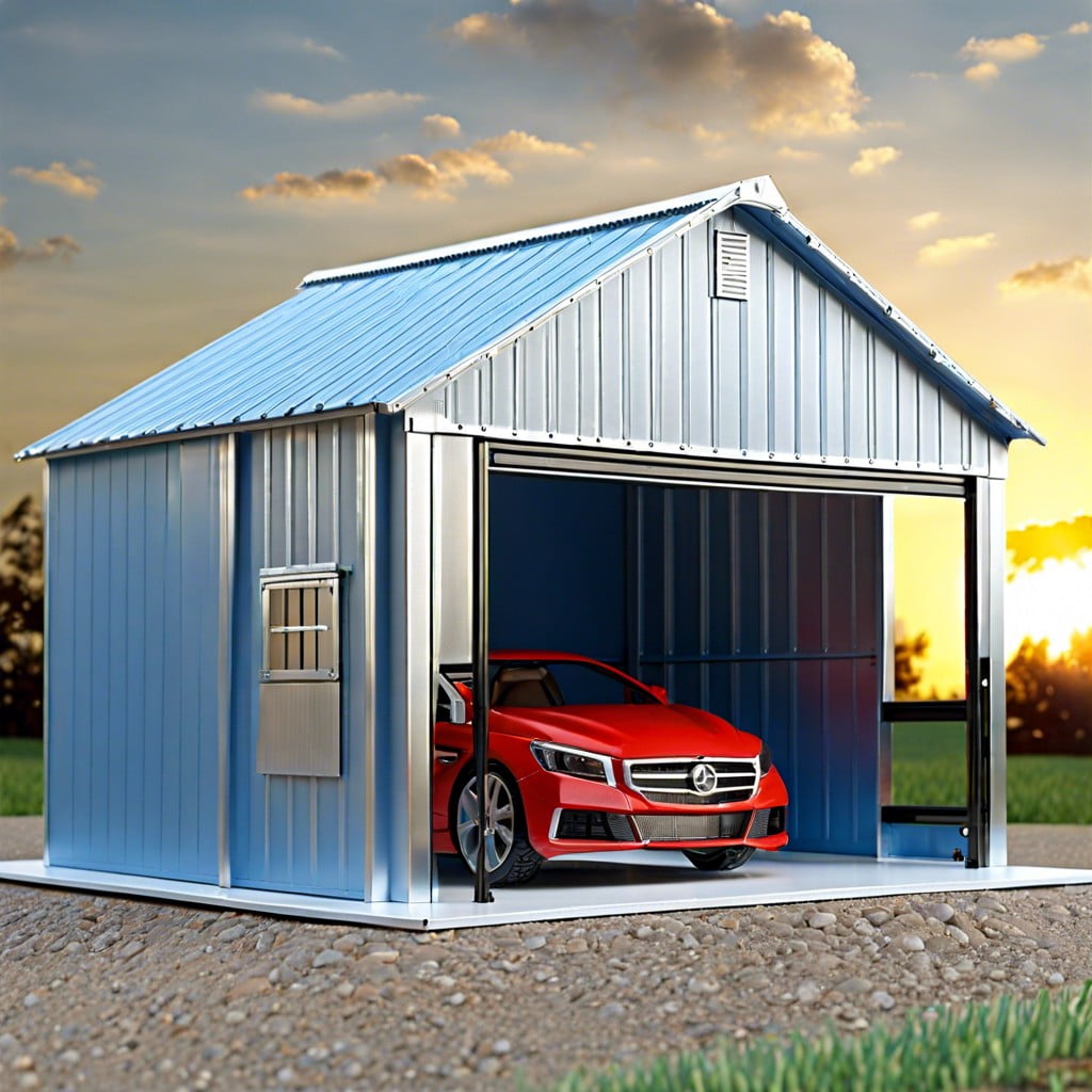 benefits of metal garage kits