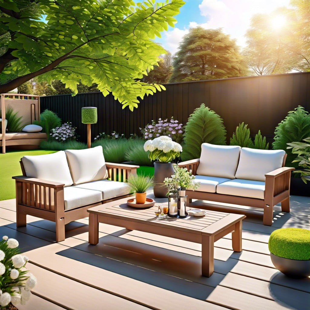 benefits of polymer in outdoor furniture